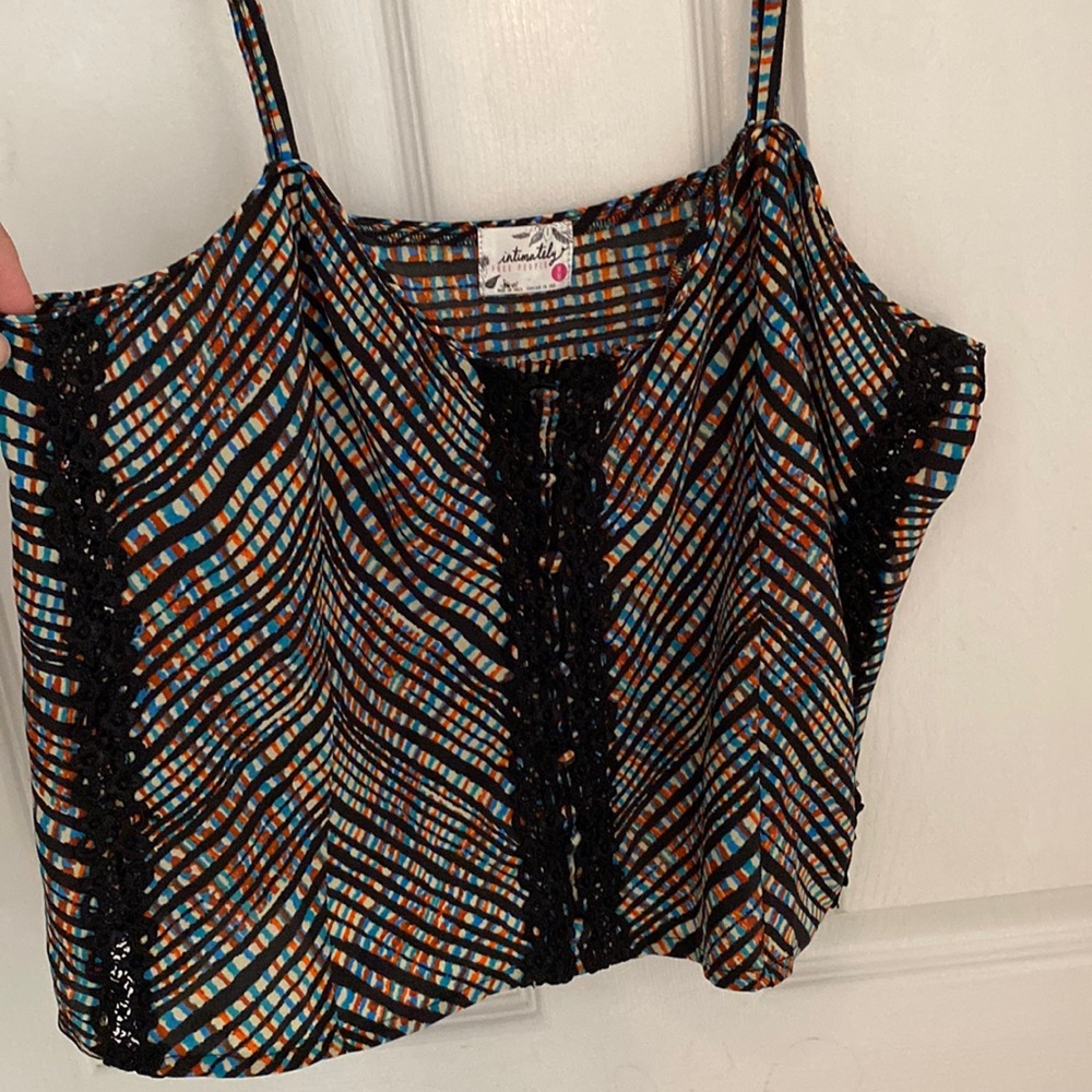 Free People Crop top intimate collection Size M